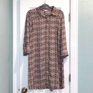 LIKE NEW!! Women’s Cabi Button-Up Patterned Dress